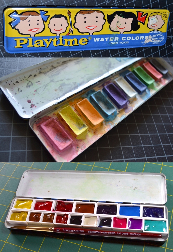 playtime watercolor palette before & after-sm